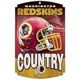 Washington Redskins Country Wood Sign
