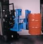 Morse 288-1 Morspeed� Automatic Drum Grabber Fork Mount Model have drive-in 26 5/8" deep fork pockets spaced 16 1/2" apart, accepts forks up to 2 1/2" x 6 1/2".. Single drum grabber type with one head.