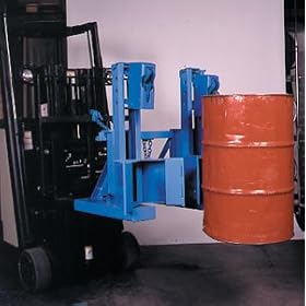 Morse 288-2-2H Morspeed� Automatic Drum Grabber Fork Mount Model have drive-in 26 5/8" deep fork pockets spaced 16 1/2" apart, accepts forks up to 2 1/2" x 6 1/2".. Double drum grabber type with two heads.