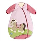 STERNTALER 94189 Schlafsack Pferd Paula 70 cm mit abnehmbaren Ärmeln