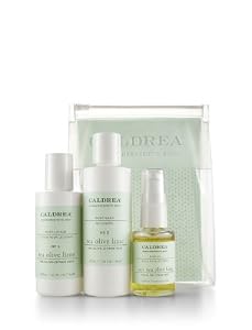 Caldrea Set Tea Olive Lime, Little Luxuries, 3 Count
