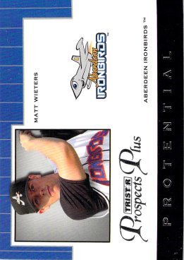 Matt Wieters Baltimore Orioles 2007 TRISTAR Prospects Plus Potential #MW Baseball Card