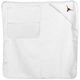 NCAA Texas Longhorns Infant White Logo Hooded Towel & Washcloth Set