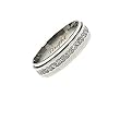 316L Stainless Steel Spinner Ring, Width: 8mm, Sizes: 9.0-14.0