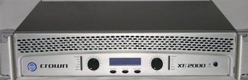 Brand New Crown Xti-2000 2,000 Watt Professional Dj Power Amp with Digitally Enhanced Settings and Controls