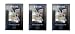 3 Poster Frames 24x36 Thin Profile Black NEW Great Value