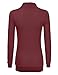 Doublju Womens Basic Thin Open Front Cardigan With Pockets (Made In USA)