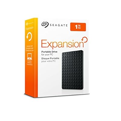 Seagate STEA1000400 1TB  Expansion Portable Hard Drive (Black)
