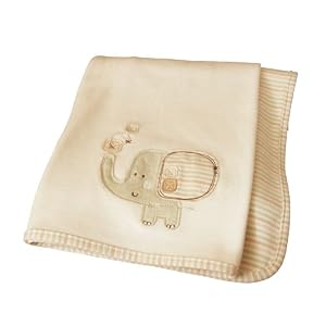 Nature's Purest Sleepy Safari Receiving Blanket