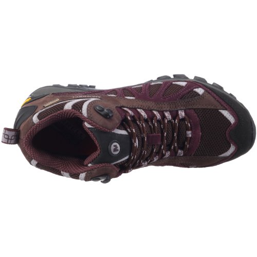Merrell Siren Vent Mid Gtx, Chaussures montantes femme - Violet (Coffee Bean/Huckleber), 36 EU