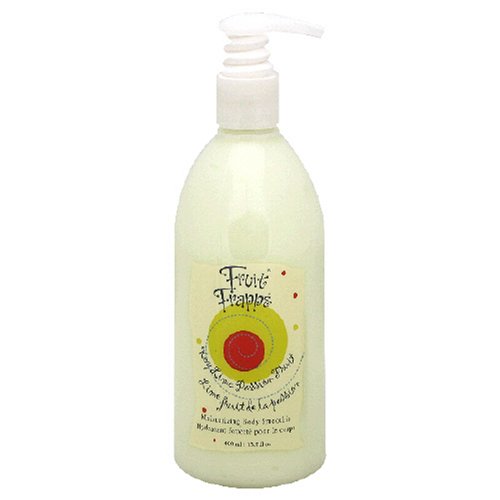 Fruit Frappe Key Lime Passionfruit Moisturizing Body Smoothie, 13.5 fl oz (400 ml) (Pack of 4)
