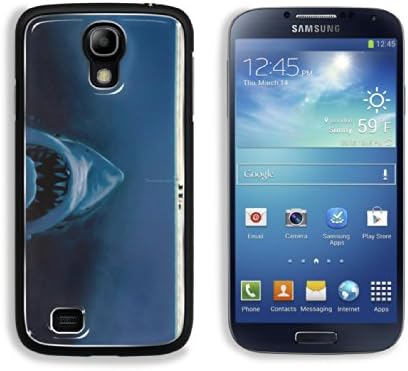 Menace Shark Looking For Bait Fishing Samsung Galaxy S4 Snap Cover Aluminium Design Back Plate Case Customized Made to Order Support Ready 5 3/16 inch (132mm) x 2 13/16 inch (71mm) x 4/8 inch (12mm) Luxlady Galaxy_S4 Professional Metal Cases Touch Accessories Graphic Covers Designed Model HD Template Wallpaper Photo Jacket Wifi 16gb 32gb 64gb Luxury Protector Wireless Cellphone Cell Phone