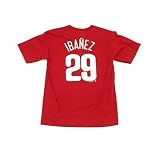 Raul Ibanez Philadelphia Phillies Majestic Name and Number Jersey T-Shirt - X-Large