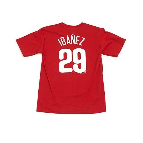 Raul Ibanez Philadelphia Phillies Majestic Name and Number Jersey T-Shirt - 2XL