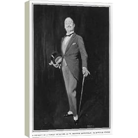 40 Inch Box Canvas (101cm) HERCULE POIROT by Mary Evans