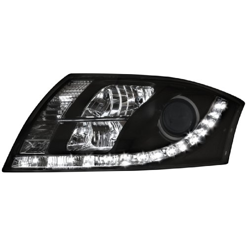 Dectane SWA10GXB DAYLINE Scheinwerfer AUDI TT 99-05 TFL-Optik black Preisvergleich