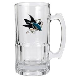 San Jose Sharks NHL 1 Liter Macho Mug - Primary Logo