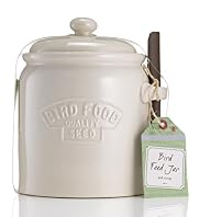 Bird Feed Jar with Scoop