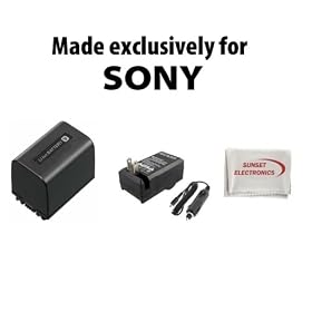 Click here to buy Li-Ion Extended Life Replacement Battery for Sony NP-FV70 3600mAh! For Sony Digital... by Sunset.