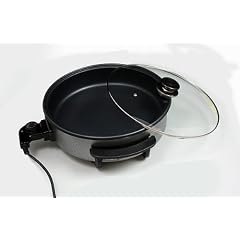 Pizzapfanne Elektro Party -Pfanne multifunktional 36cm Durchmesser 7cm H�he 1500W
