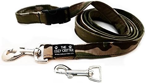 Cozy Critter Multicam Camouflage Dog Leash (6ftx1")