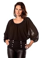Le dressing de zoe Blusa Napitia (Negro)