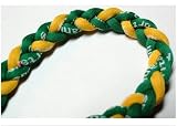 20 Green/Yellow Titanium Sport Tornado Baseball/Softball Necklace