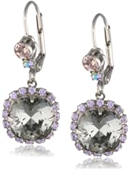 Sorrelli "Rhapsody" Square Cut Crystal Earrings