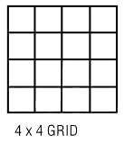 GRID VELLUM 18x24 4x4 10sht 41dtrErHcgL. SL160 GRID VELLUM 18x24 4x4 10sht