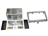 Doppel DIN Blende Komplett-Set für Porsche 911 997 Boxster987 anthr. ->2008