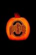 Ohio State Buckeyes Pumpkin Luminary includes 8 hour timer function 7 1/4"x6" - Ohio State