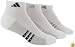 adidas Women's Superlite Climacool II Low Cut Sock, Pack of 3 (Asst: White/Lighter Grey/Black | White/Lighter Grey/Lighter Grey | White/Lighter Grey/Aluminium 2, Women's Shoe Size 9-11)