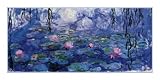 Monet, Claude Nymphéas (Detail) Seerosen Kunstdruck