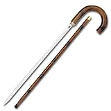Sporting Goods : Traditonal Hook Style Rattan Sword Cane