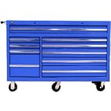 56 Ball Bearing Value Line - 10 Drawer T l Cabinet - BLUE