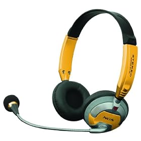 NGS - MSX6Pro - Casque avec microphone - Jaune (Import Royaume Uni)