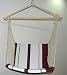 SPLENDID HANGING CHAIR INDOOR SWING HAMMOCK MULTI COLOR IMPORTED ULTRA MODERN IN COTTON FABRIC WITH WOODEN STICK FOR INDOOR USAGE FOR HOME PURPOSE RS.1999.00