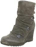 Queens GCL2202 2240000, Damen Fashion Halbstiefel & Stiefeletten, Grau (asphalt 10), EU 40