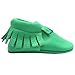 Mejale Baby Soft Soled Leather Moccasin Tassel Slip on Infant Toddler Shoes Pre-walker