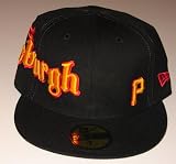 Pittsburgh Pirates Team Glass Baseball Hat 4" Ornament