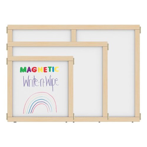 Jonti-Craft KYDZ Suite 1514JCTMG Panel, T-Height, 48" Wide, Magnetic Write-n-Wipe