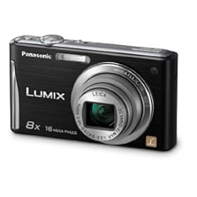 Panasonic 16.1MP Digital Camera with 8x Wide Angle Image Stabilized Zoom and 2.7 inch LCD
