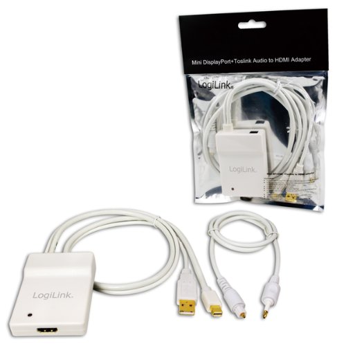 LogiLink Adapter Mini Display Port, USB, Toslink Audio to HDMI Preisvergleich