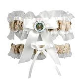 Jamie Lynn Wedding Digital Military Collection, Garter Set, Tan, Army
