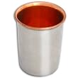 Drinkware Glass Copper Tumbler For Ayurveda Healing 250ml