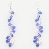 MLB Touch by Alyssa Milano Chicago Cubs Blue Beaded Drop Earrings