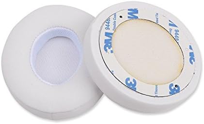 CNR Outlet White Replacement Ear Pad Earpad Ear Pad, Ear Cushion, Ear Cups, Headphone Ear Cover for Beats by Dr. Dre Solo &amp; Solo HD Headphone Repair part