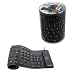 LogiLink Tastatur Flexibel Wasserfest USB + PS/2 schwarz