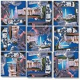 B Dazzle Washington DC Scramble Squares 9 Piece Puzzle