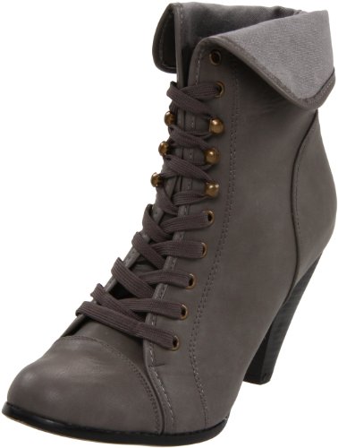 Very Volatile Womens Mugsy Lace-Up Boot